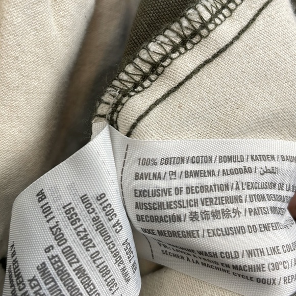 Abercrombie & Fitch Camo joggers men XL 4 pocket drawstring 4 pocket zip closure - Picture 7 of 8